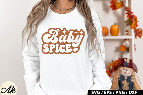 Baby spice Retro SVG SVG akazaddesign 