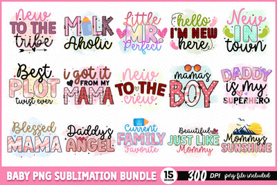 Baby Sublimation Bundle Sublimation Regulrcrative 