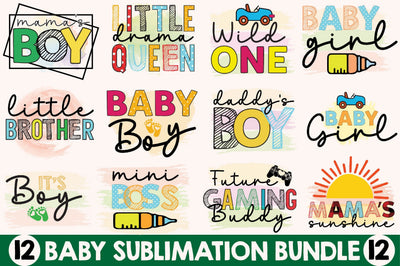 Baby Sublimation Bundle Sublimation SVGista 