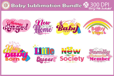 Baby Sublimation Presentation Bundle Sublimation jacpot007 