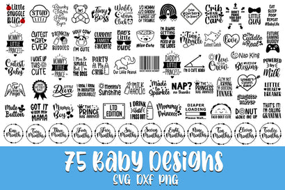 Baby Svg Bundle, Baby Sayings Svg, Baby Quotes Svg SVG Litke Designs 