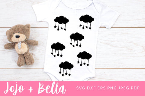 Baby SVG Bundle, Baby Shower Svg Bundle, New Baby SVG, Teddy Bear Svg, Bib Svg, Pacifier Svg, Baby feet SVG, Mom To Be SVG SVG Jojo&Bella 