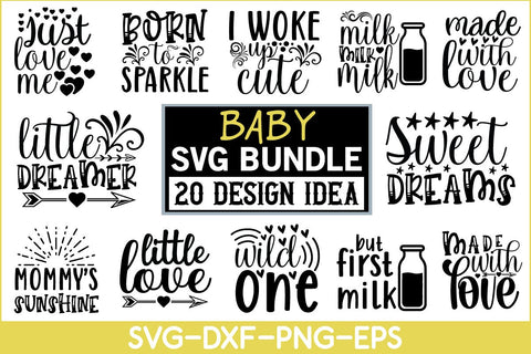 Baby SVG Bundle for sale! SVG md faruk hossain 