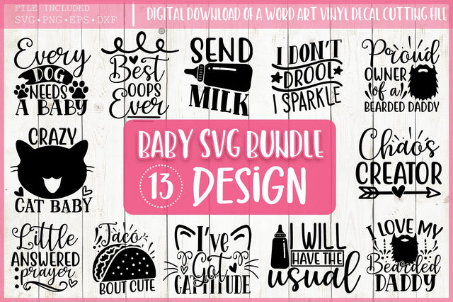 Baby SVG Bundle, Newborn svg SVG Designangry 