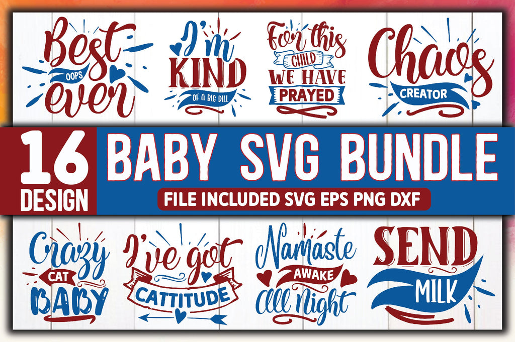 Baby SVG Bundle - So Fontsy