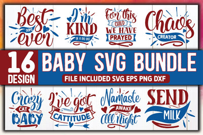 Baby SVG Bundle SVG Ariyan 