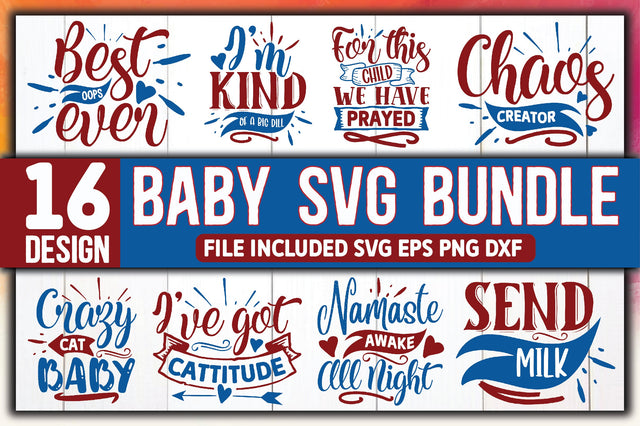 Baby SVG Bundle SVG Ariyan 