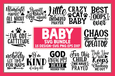 Baby SVG Bundle SVG Ariyan 