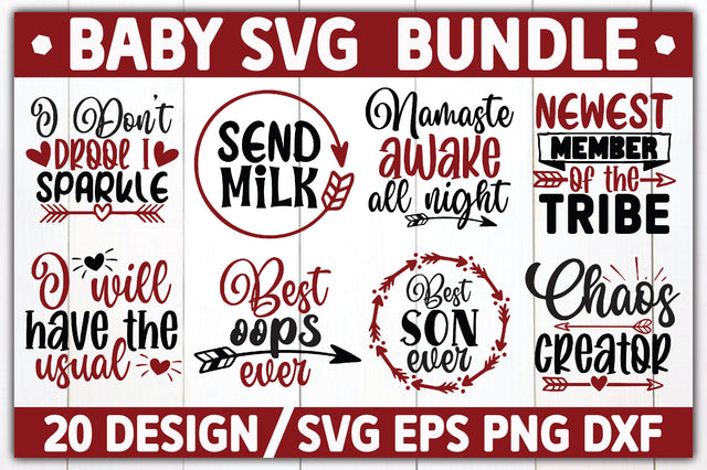 Baby SVG Bundle SVG Ariyan 