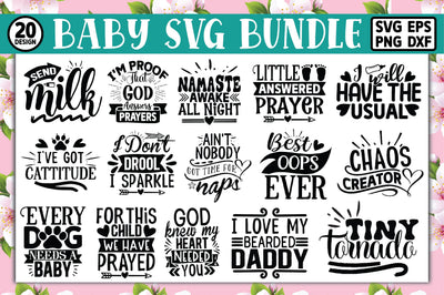 Baby SVG Bundle SVG Ariyan 
