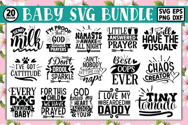 Baby SVG Bundle SVG Ariyan 