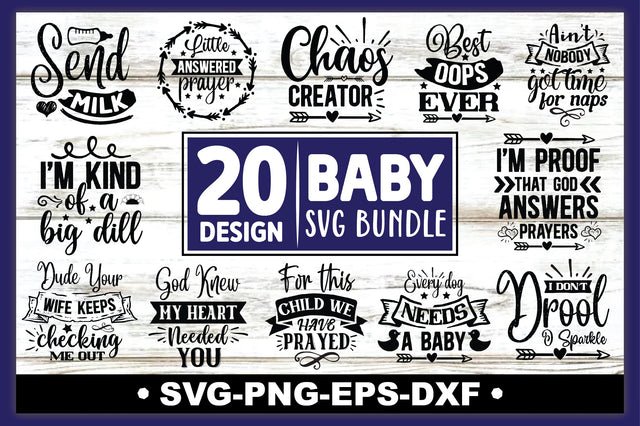Baby SVG Bundle SVG Ariyan 