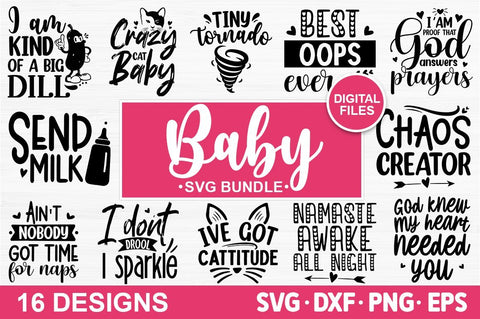 Baby SVG Bundle SVG CraftingStudio 