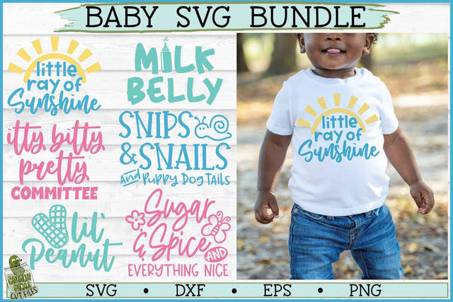 Baby SVG Bundle SVG Crunchy Pickle 