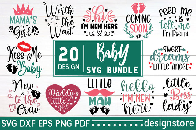 Baby Svg Bundle SVG designstore 