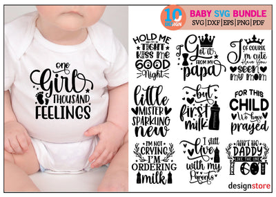 Baby Svg Bundle SVG designstore 