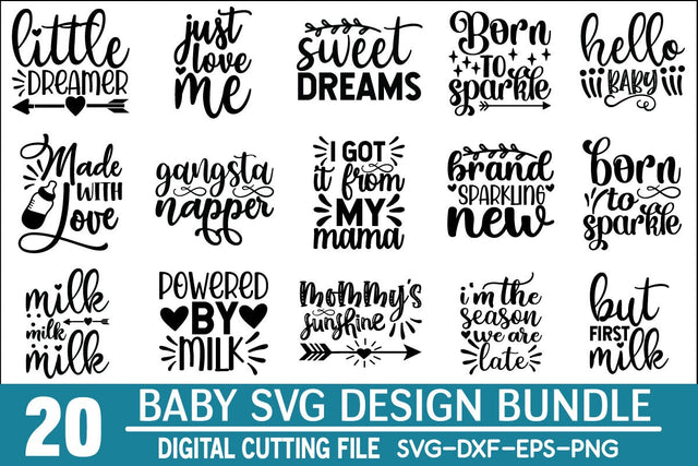 Baby Svg Bundle SVG md faruk hossain 