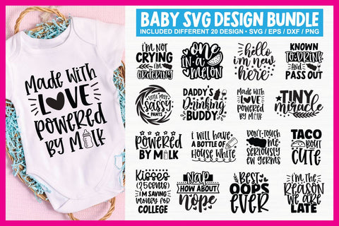 Baby SVG Bundle SVG md faruk hossain 