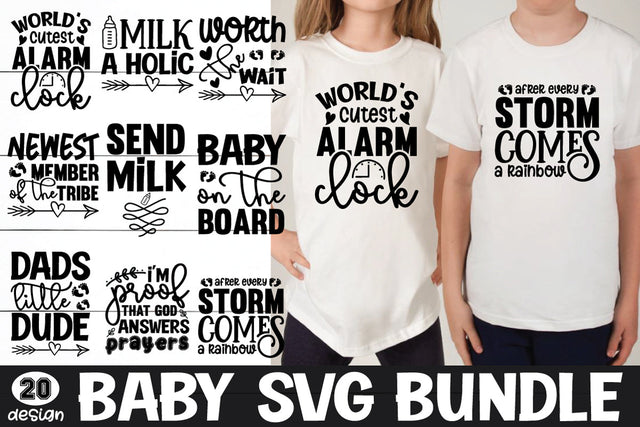 Baby SVG Bundle SVG md faruk hossain 