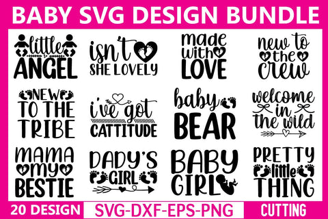 Baby Svg Bundle SVG md faruk hossain 