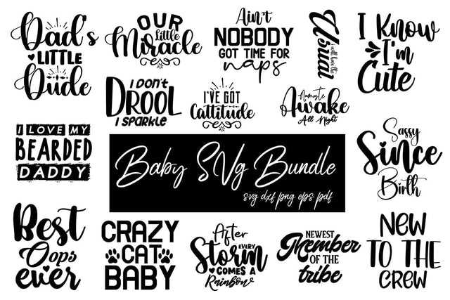 Baby SVG Bundle SVG nirmal108roy 