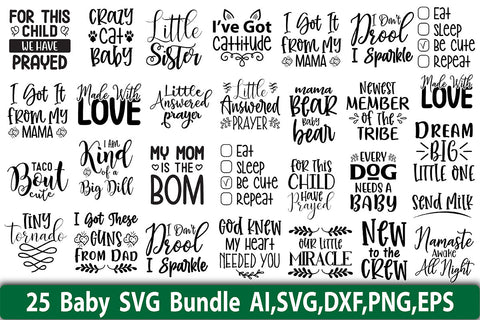 Baby SVG Bundle SVG nirmal108roy 