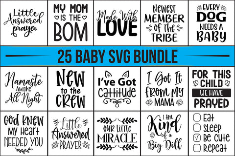 Baby SVG Bundle SVG nirmal108roy 