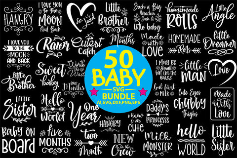 Baby SVG Bundle SVG orpitasn 