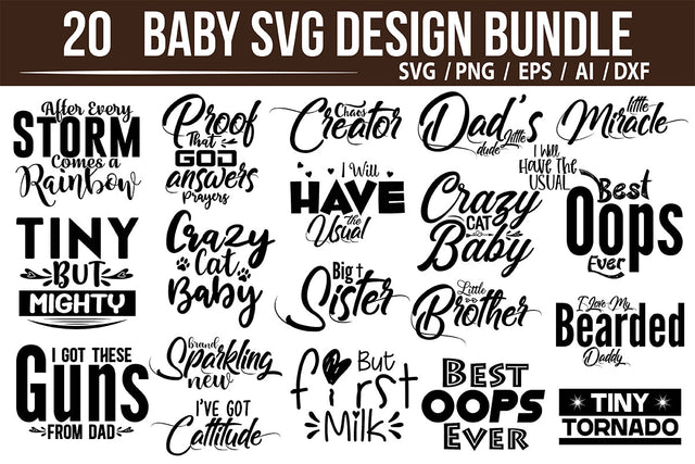 Baby SVG Bundle SVG orpitasn 