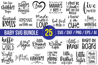 Baby SVG Bundle SVG orpitasn 