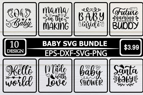 Baby SVG Bundle SVG Shahin alam 