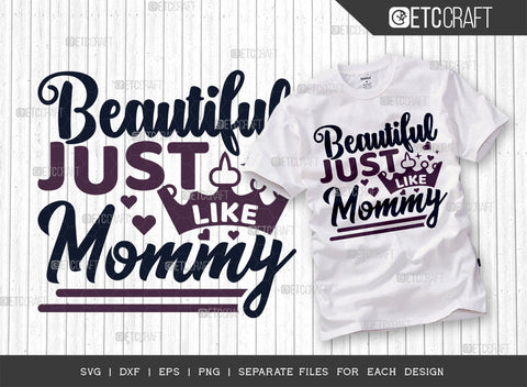 Baby SVG Bundle Vol-01, Beautiful Just Like Mommy, Birth Nailed It, But First Milk, Crib Hair Don’t Care, Born To Sparkle, Brand Sparkling New, Baby Design SVG ETC Craft 