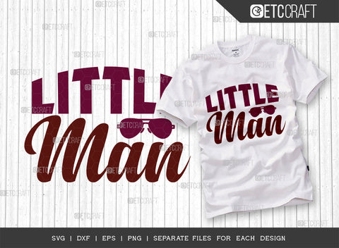 Baby SVG Bundle Vol-08, Little Diva, Little Man, Little Miracle, Little Dreamer, Little Sister, Little Princess, Baby Design SVG ETC Craft 