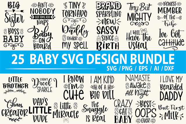 Baby SVG Bundle, Vol 2 SVG nirmal108roy 