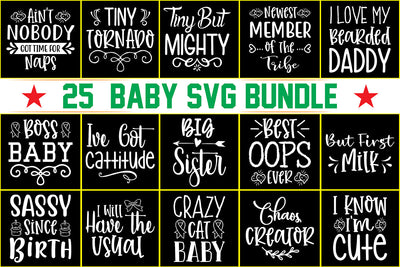 Baby SVG Bundle , Vol 3 SVG nirmal108roy 