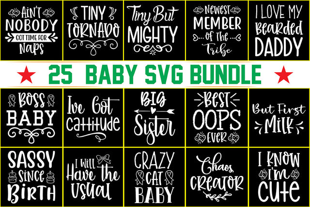 Baby SVG Bundle , Vol 3 SVG nirmal108roy 