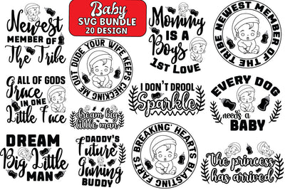 Baby SVG Bundle.Baby Quote Bundle, Newborn Svg, SVG farhad farhad 