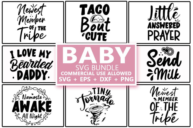 Baby SVG Bundle.Baby Quote Svg bundle, Baby SVG Bundle, SVG Designangry 