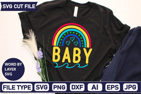 Baby SVG Cut File SVG DesignPlante 503 