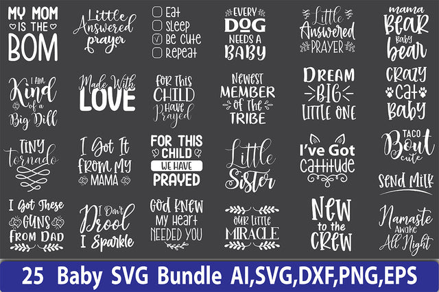 Baby SVG Design Bundle SVG nirmal108roy 