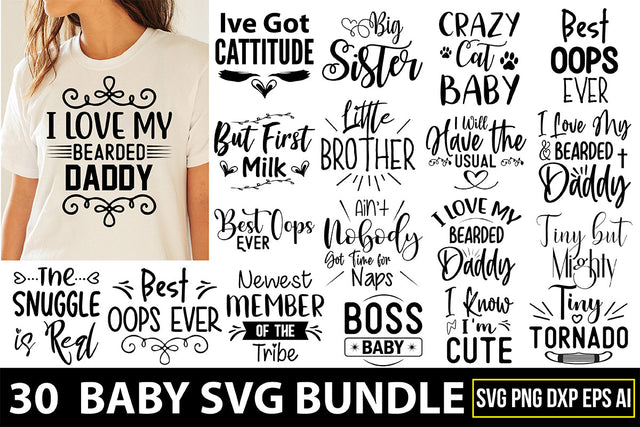Baby SVG Design Bundle SVG orpitasn 