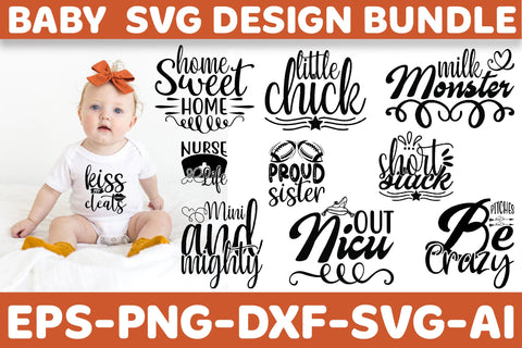 Baby SVG Design Bundle SVG Rupkotha 