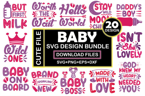 Baby Svg Design Bundle SVG Rupkotha 