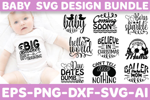 Baby SVG Design Bundle SVG Rupkotha 