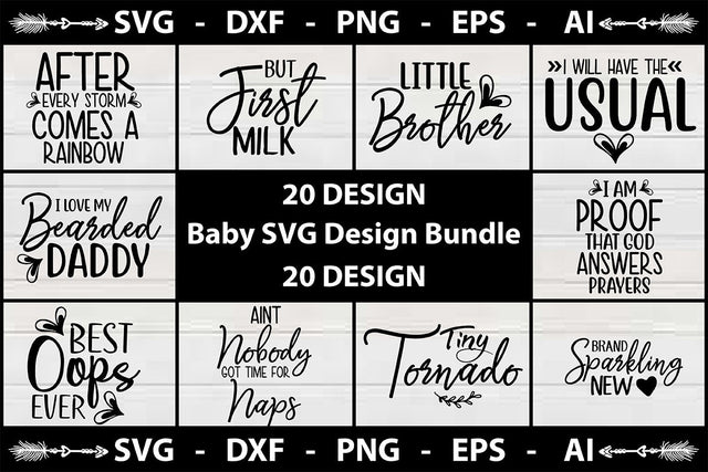 Baby SVG Design Bundle SVG shah alam 
