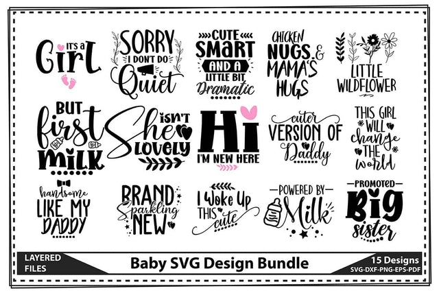 Baby SVG Design Bundle SVG shah alam 