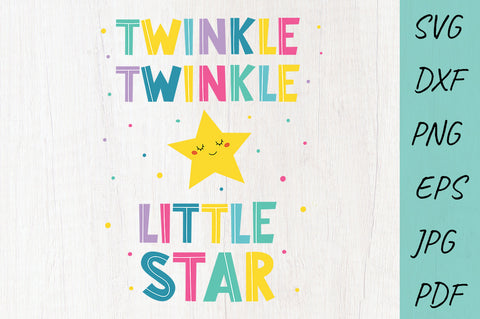 Baby SVG, Twinkle twinkle little star, Nursery SVG SVG Irina Ostapenko 