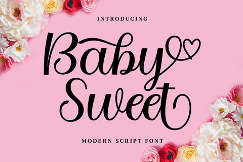 Baby Sweet Script Font Nurul Kamal 