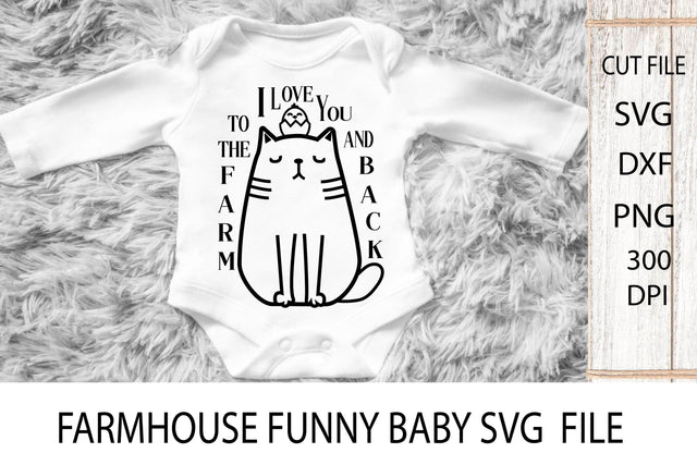 Baby Tshirt SVG Design. Farmhouse Sign SVG. Kids SVG. SVG Samaha Design 