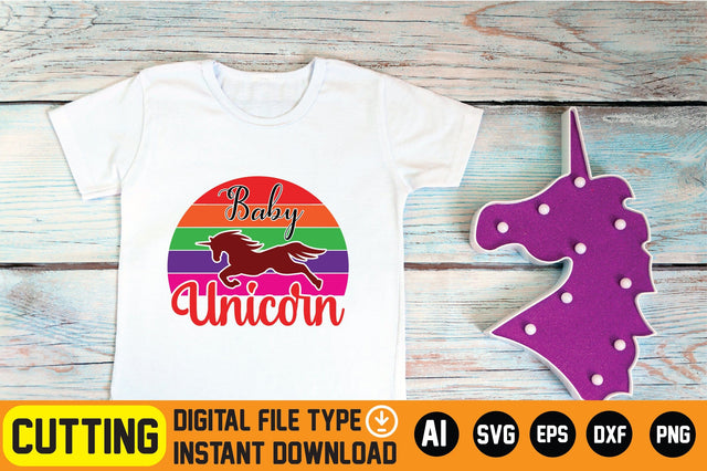 Baby Unicorn SVG CraftlabSvg29 